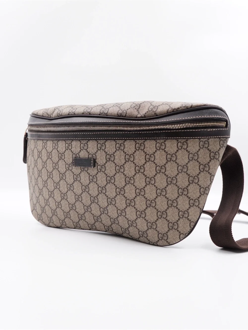 Gucci Belt bag Brown/Tan GG Monogram Belt Bag